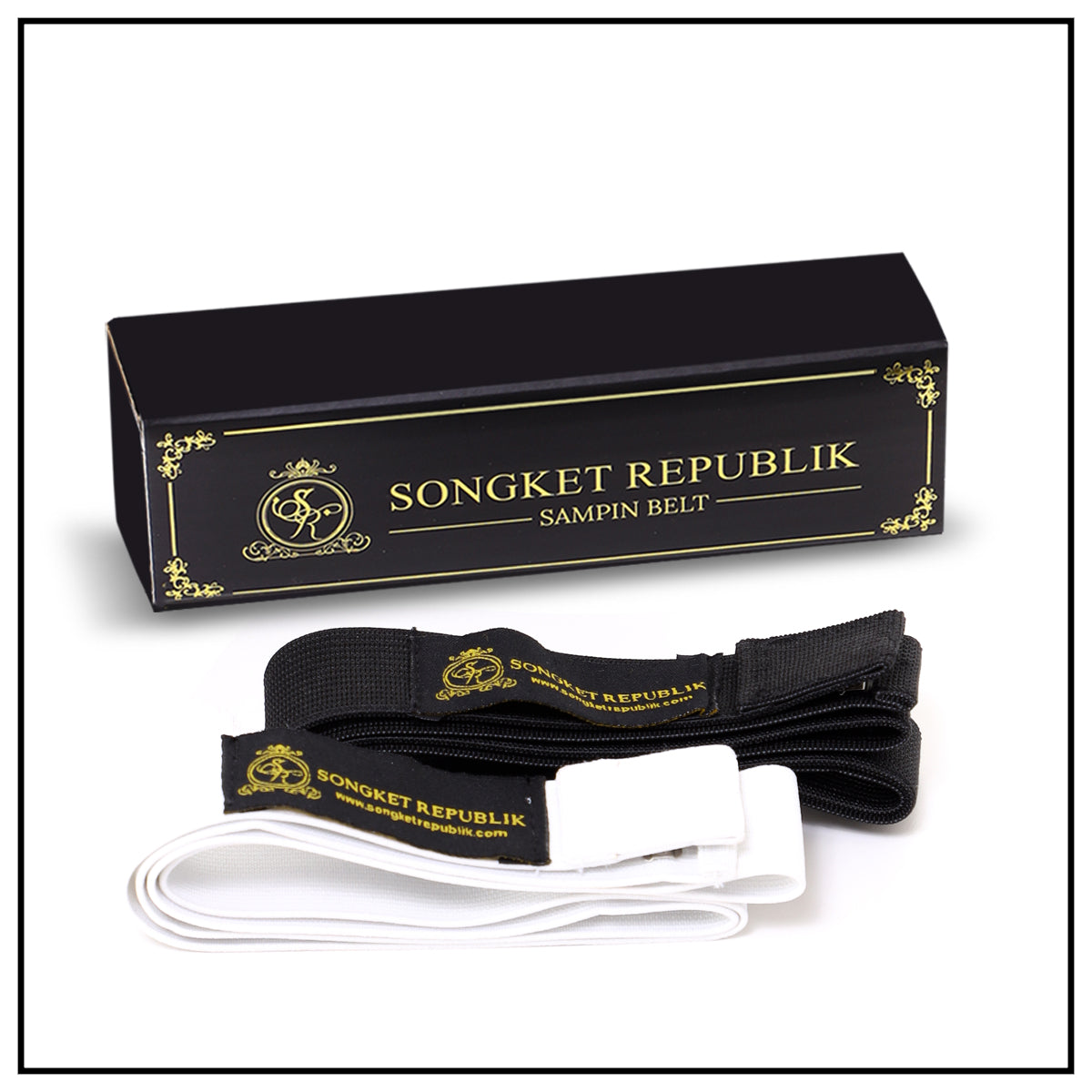 SAMPIN BELT - PREMIUM ADULT'S & KID'S | WHITE & BLACK