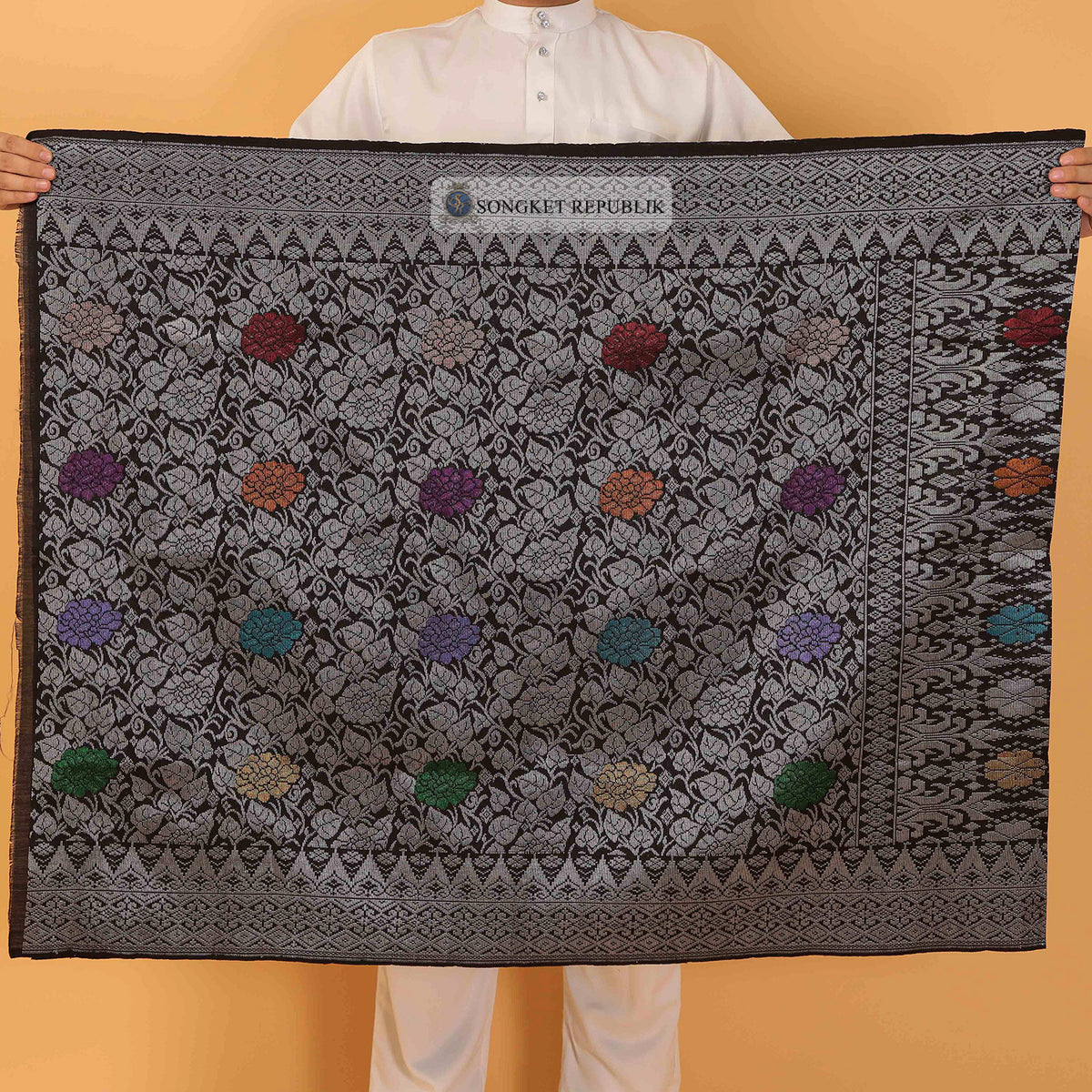 SAMPIN MENTERI-BLACK SILVER-126