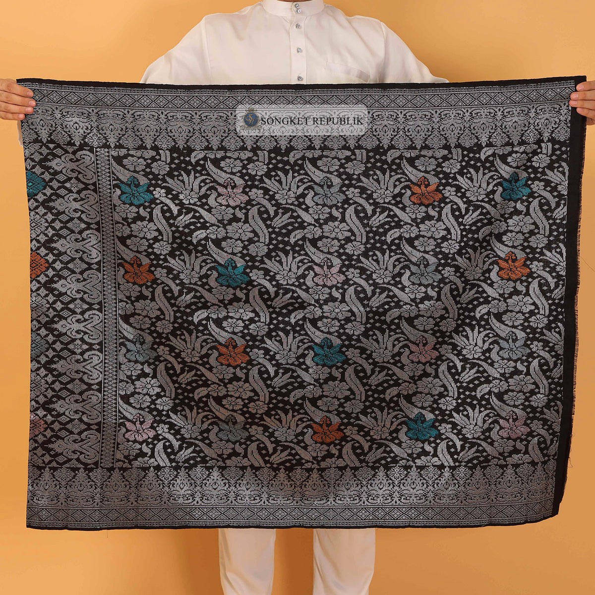 SAMPIN MENTERI-BLACK SILVER-128