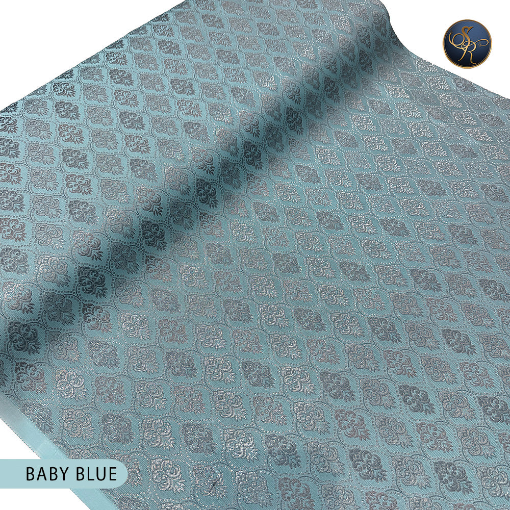 Brocade Baby Blue-1003