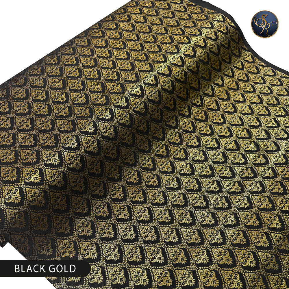 Brocade Black Gold-1010