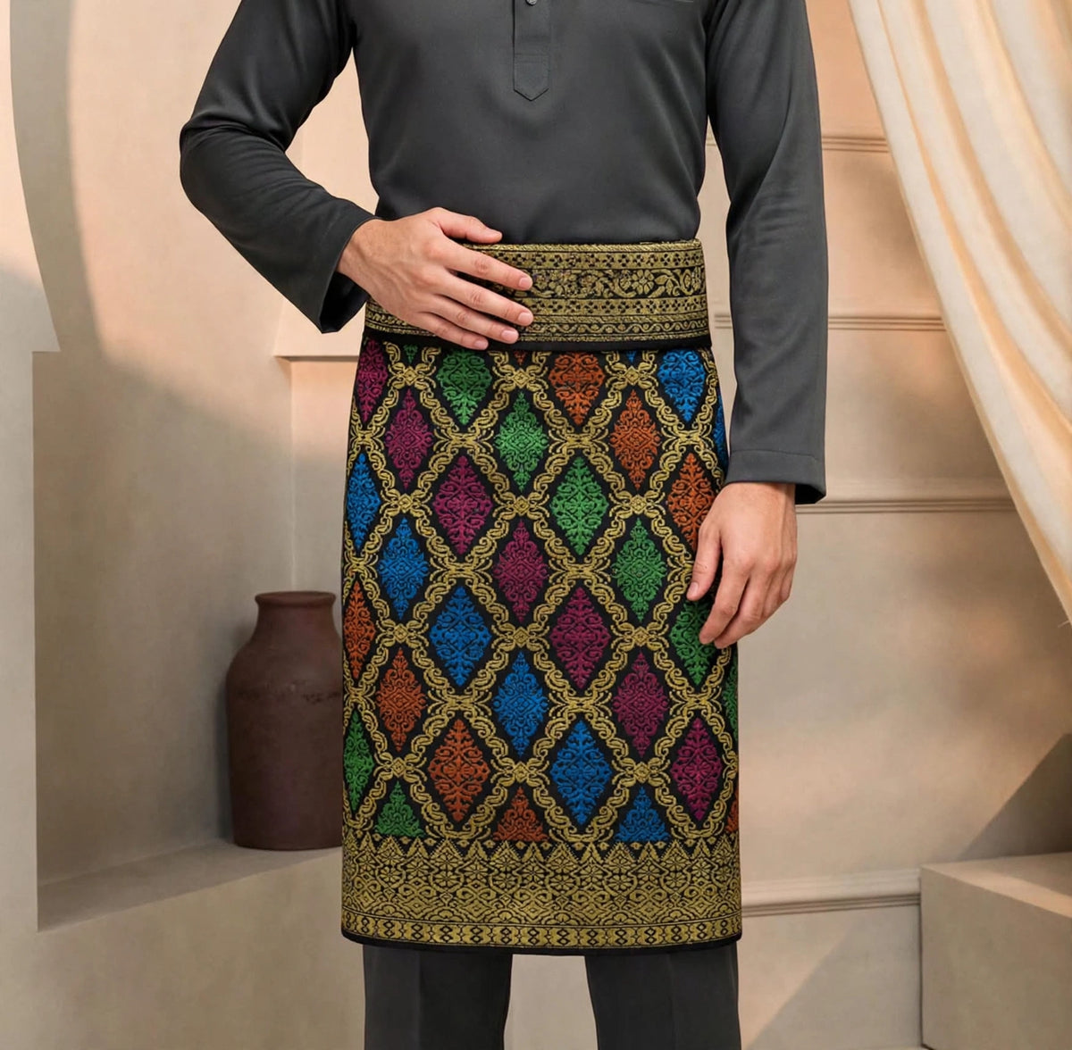 Sampin Tan Sri Black Gold-8085