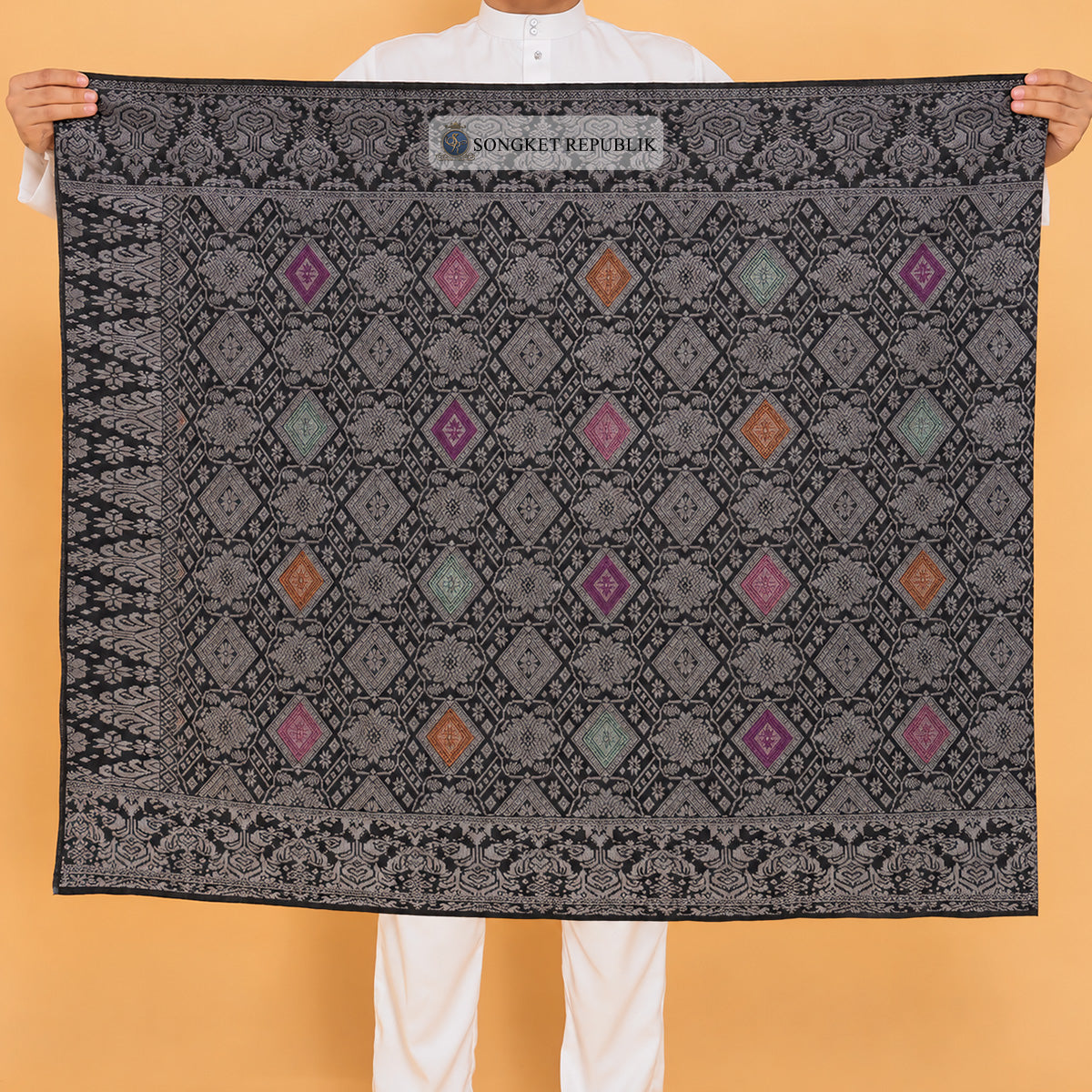 SAMPIN MENTERI Black Silver-197