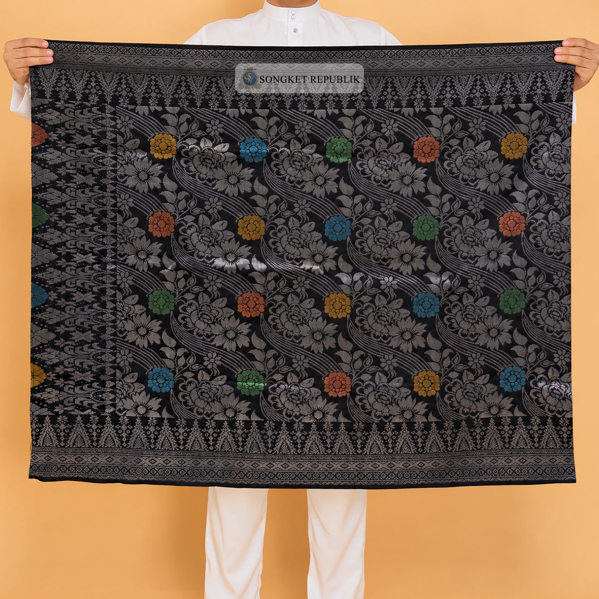 SAMPIN MENTERI Black Silver-200