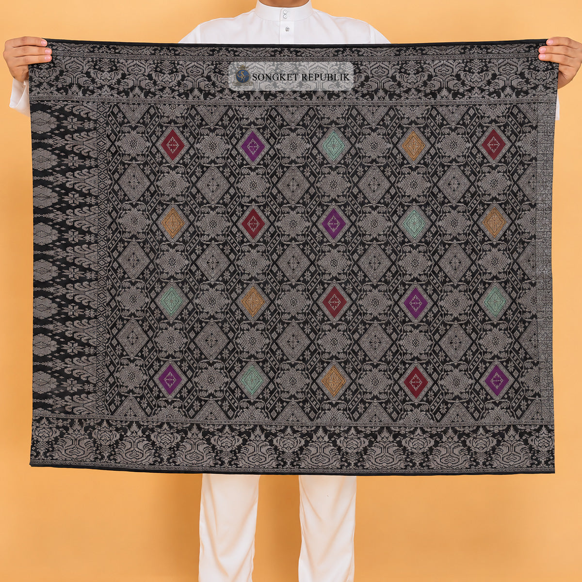 SAMPIN MENTERI Black Silver-202