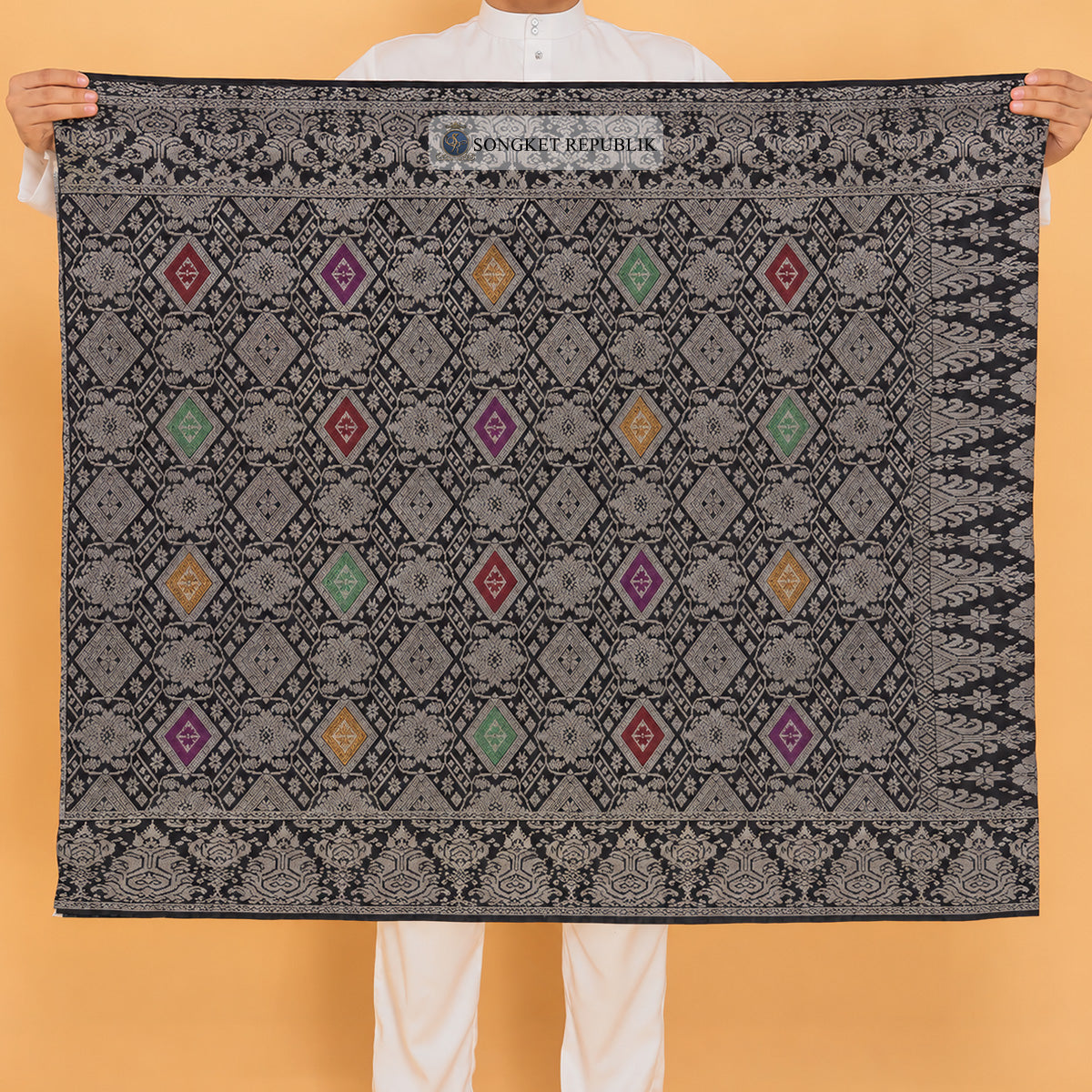 SAMPIN MENTERI Black Silver-203