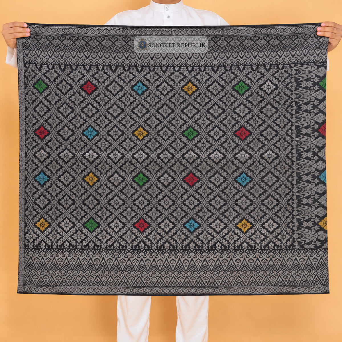 SAMPIN MENTERI Black Silver-209