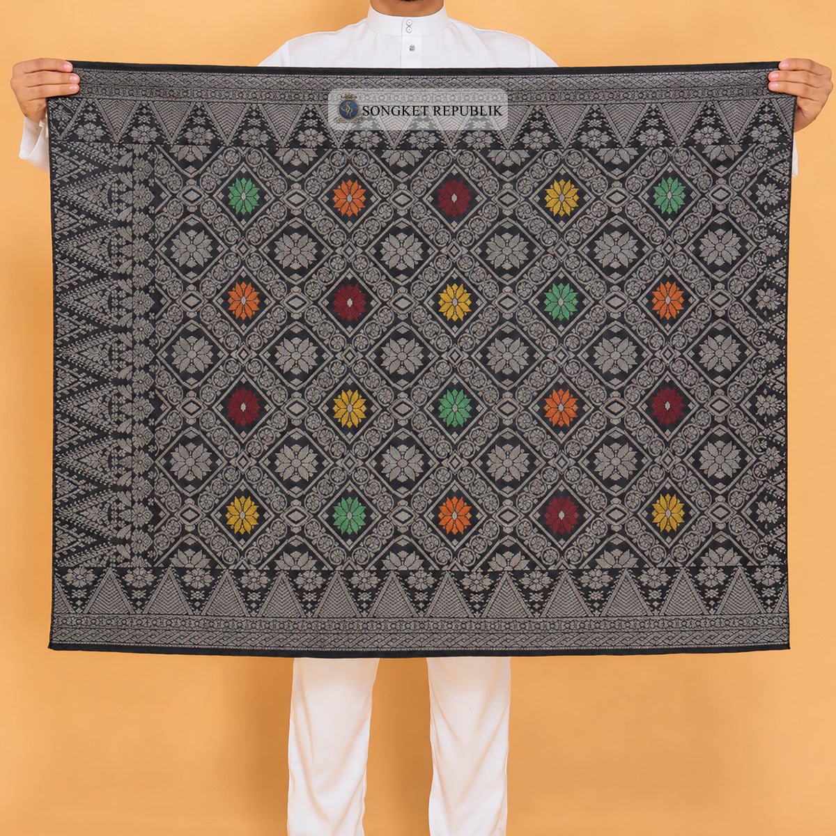 SAMPIN MENTERI Black Silver-228