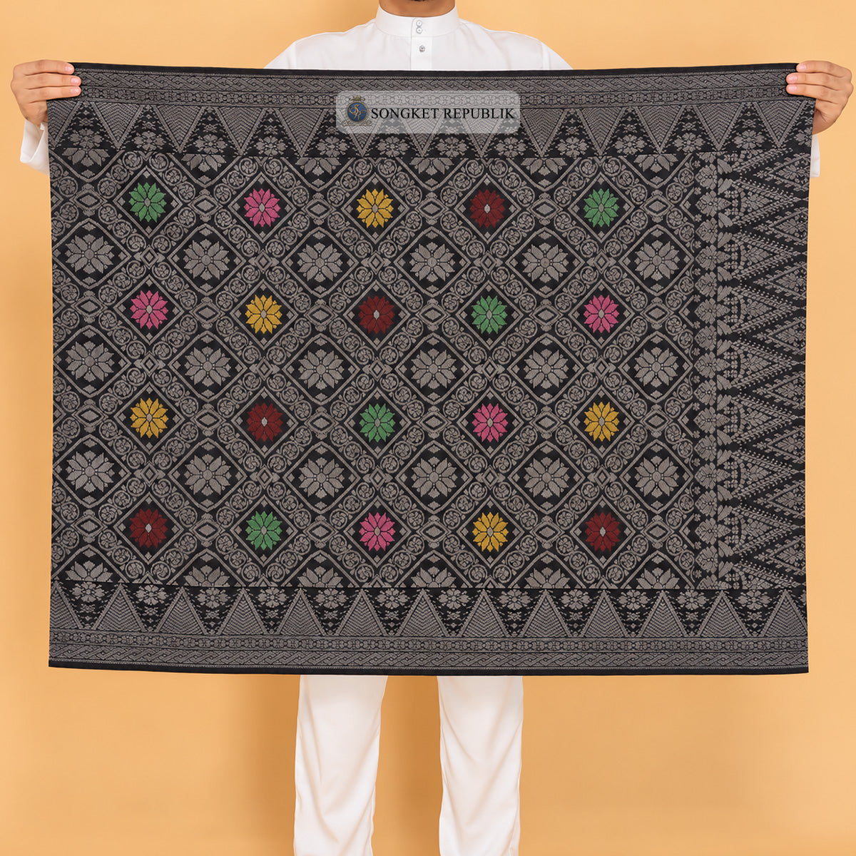 SAMPIN MENTERI Black Silver-230