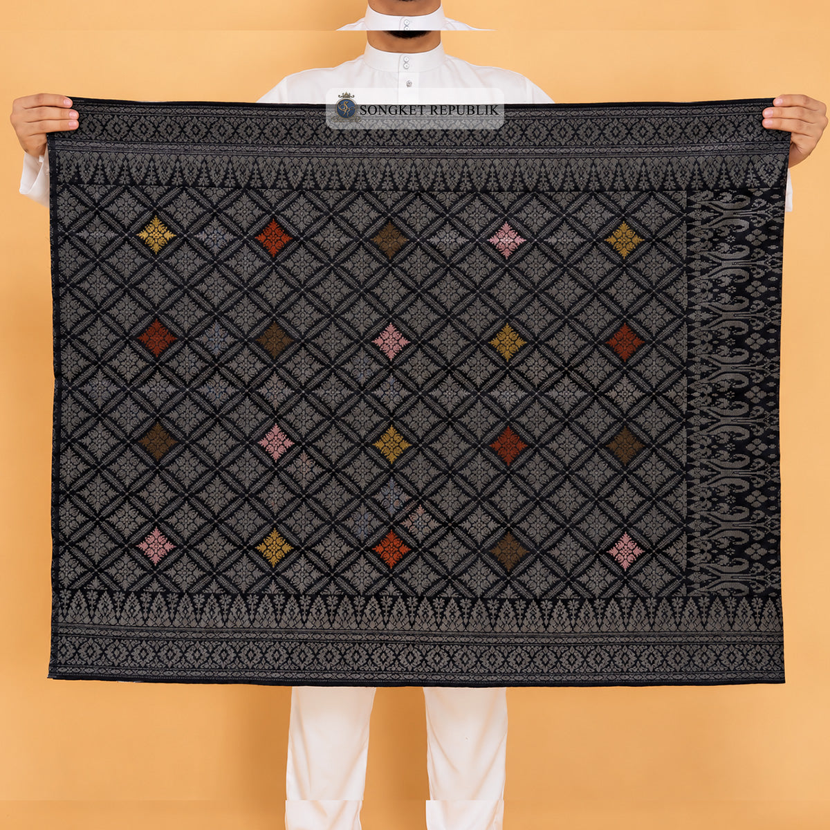 SAMPIN MENTERI Black Silver-232