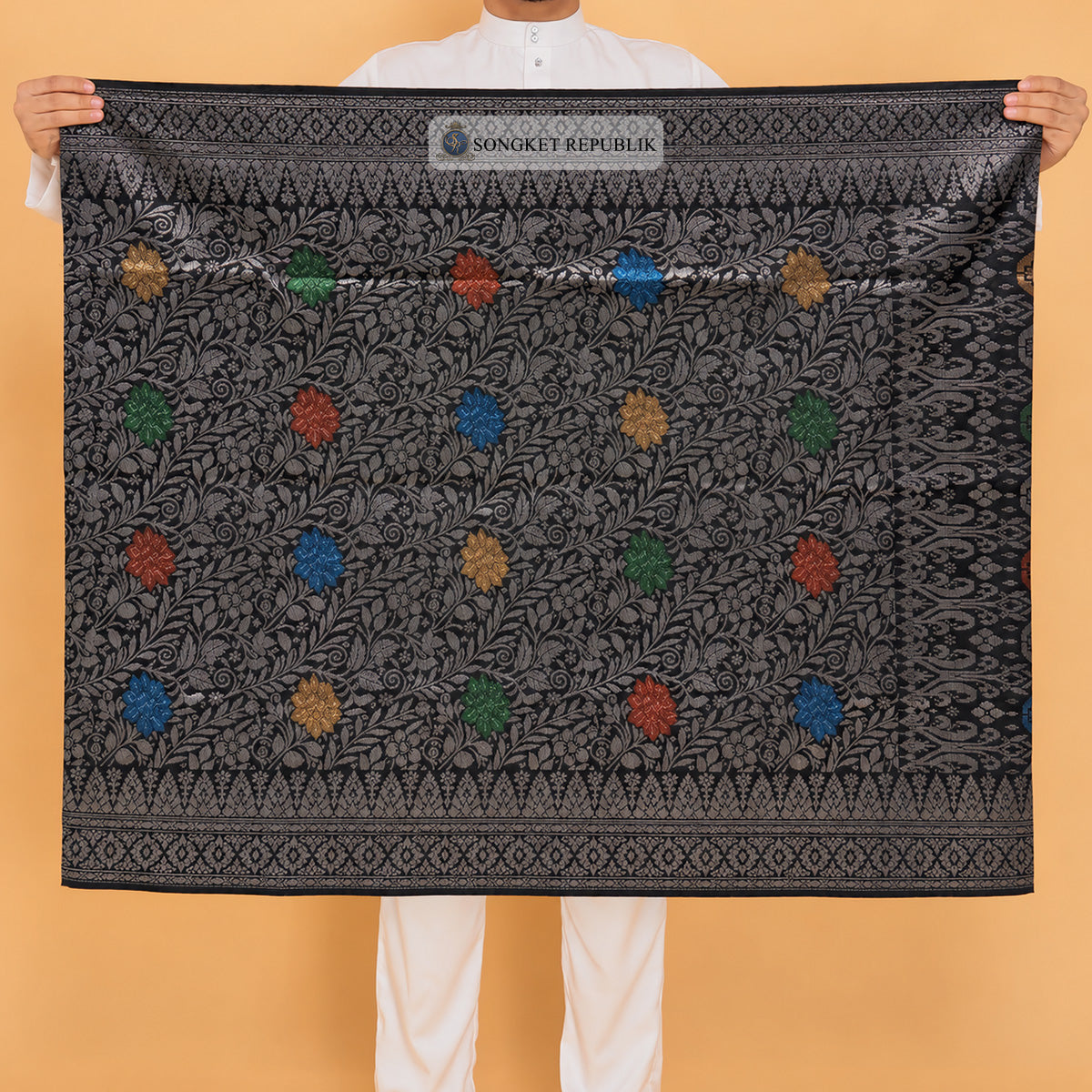 SAMPIN MENTERI Black Silver-235