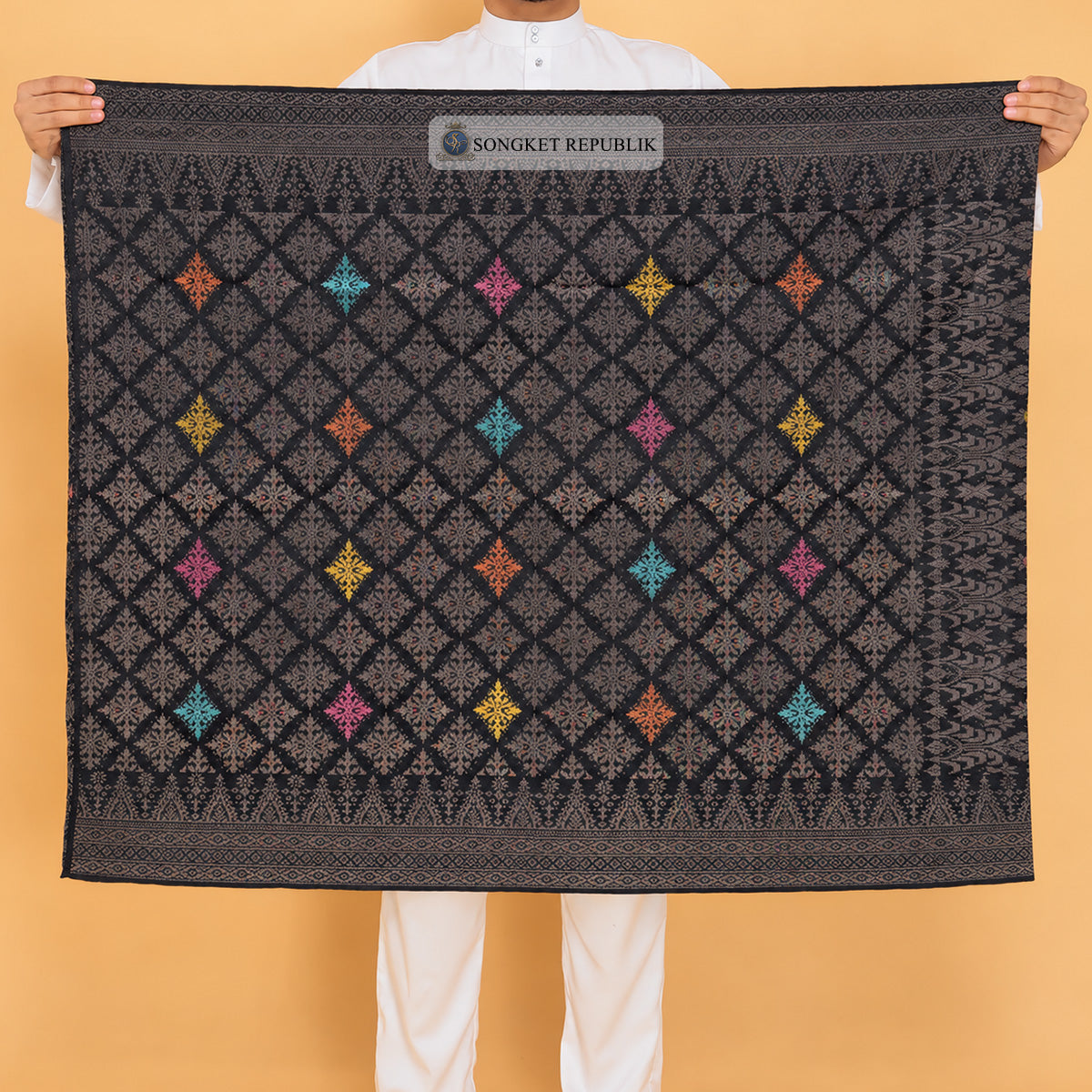SAMPIN MENTERI Black Silver-246