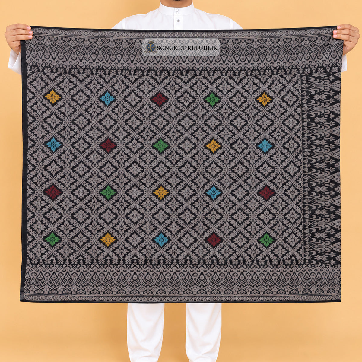SAMPIN MENTERI Black Silver-247