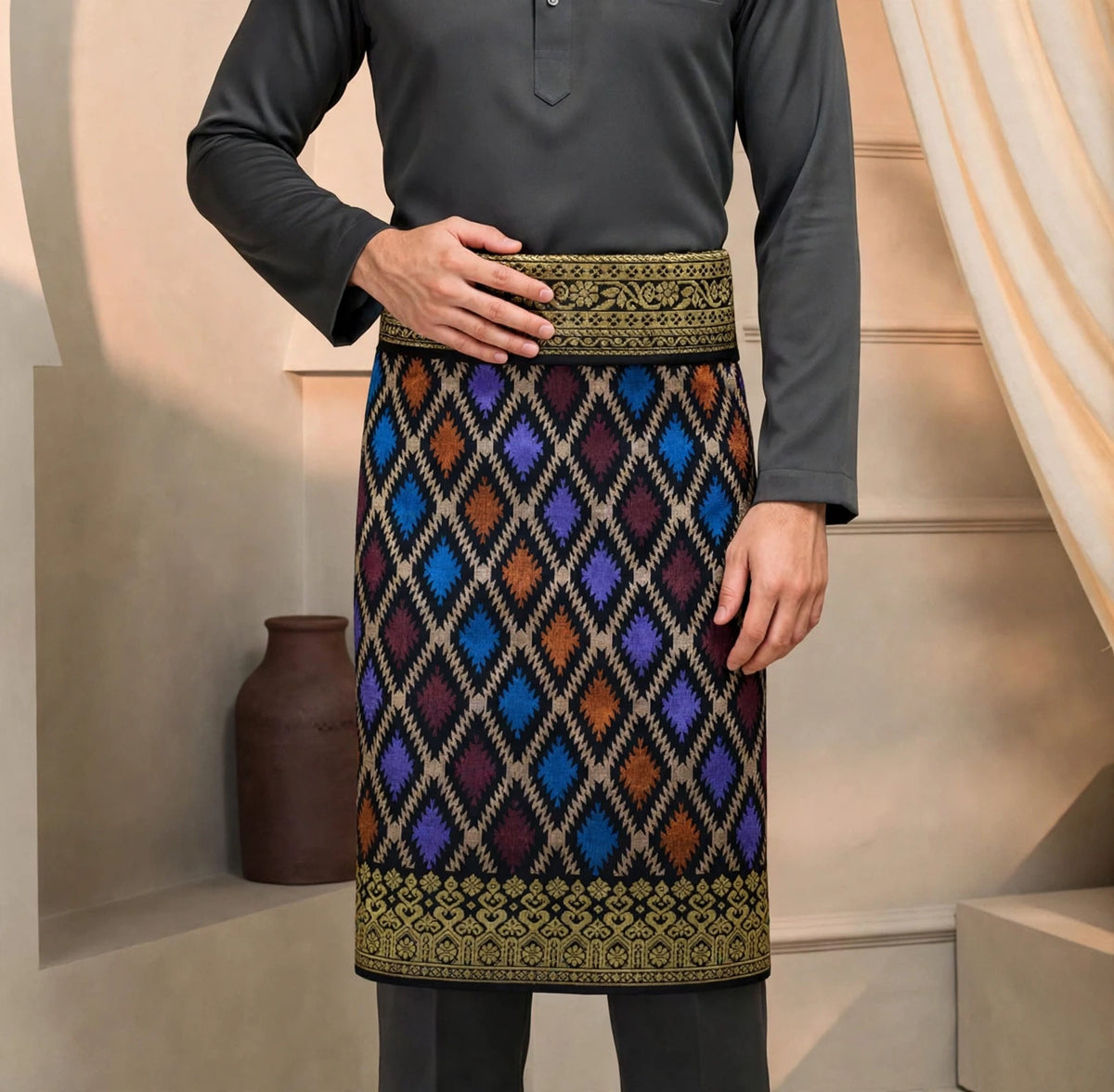 Sampin Tan Sri Black Gold-8004