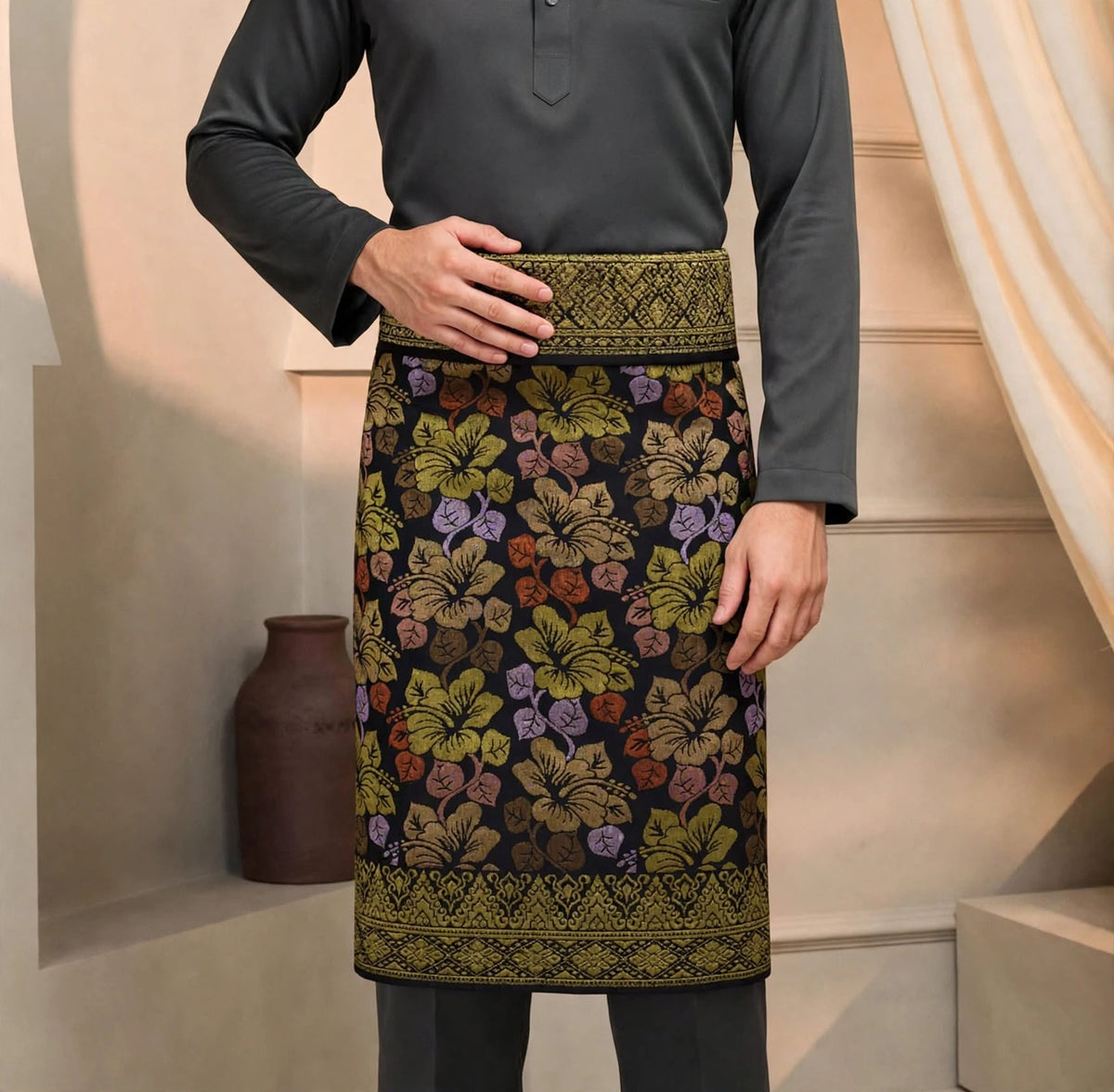 Sampin Tan Sri Black Gold-8005