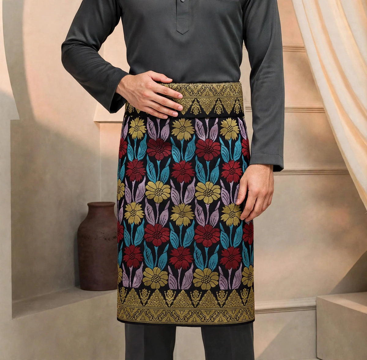 Sampin Tan Sri Black Gold-8008