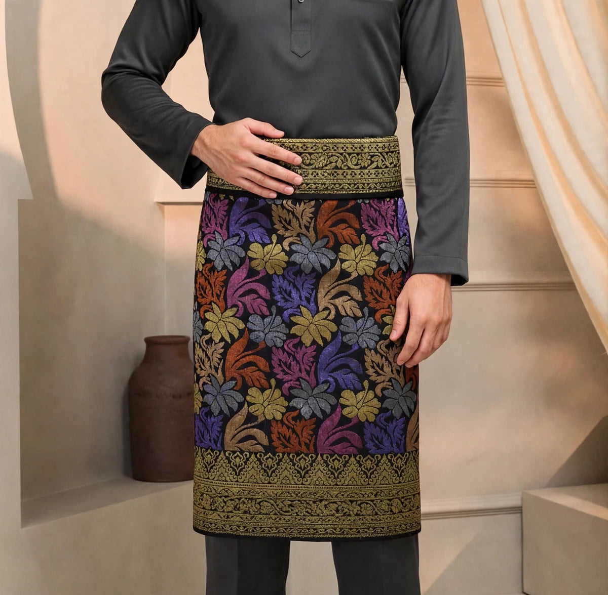 Sampin Tan Sri Black Gold-8012