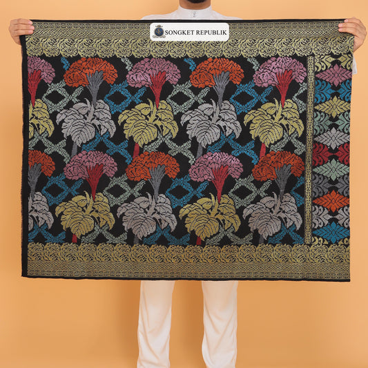 SAMPIN TENUN TANGAN HD PREMIUM - Black Gold-7001
