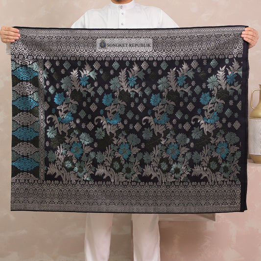 SAMPIN TENUN TANGAN HD PREMIUM - Black Silver-0023