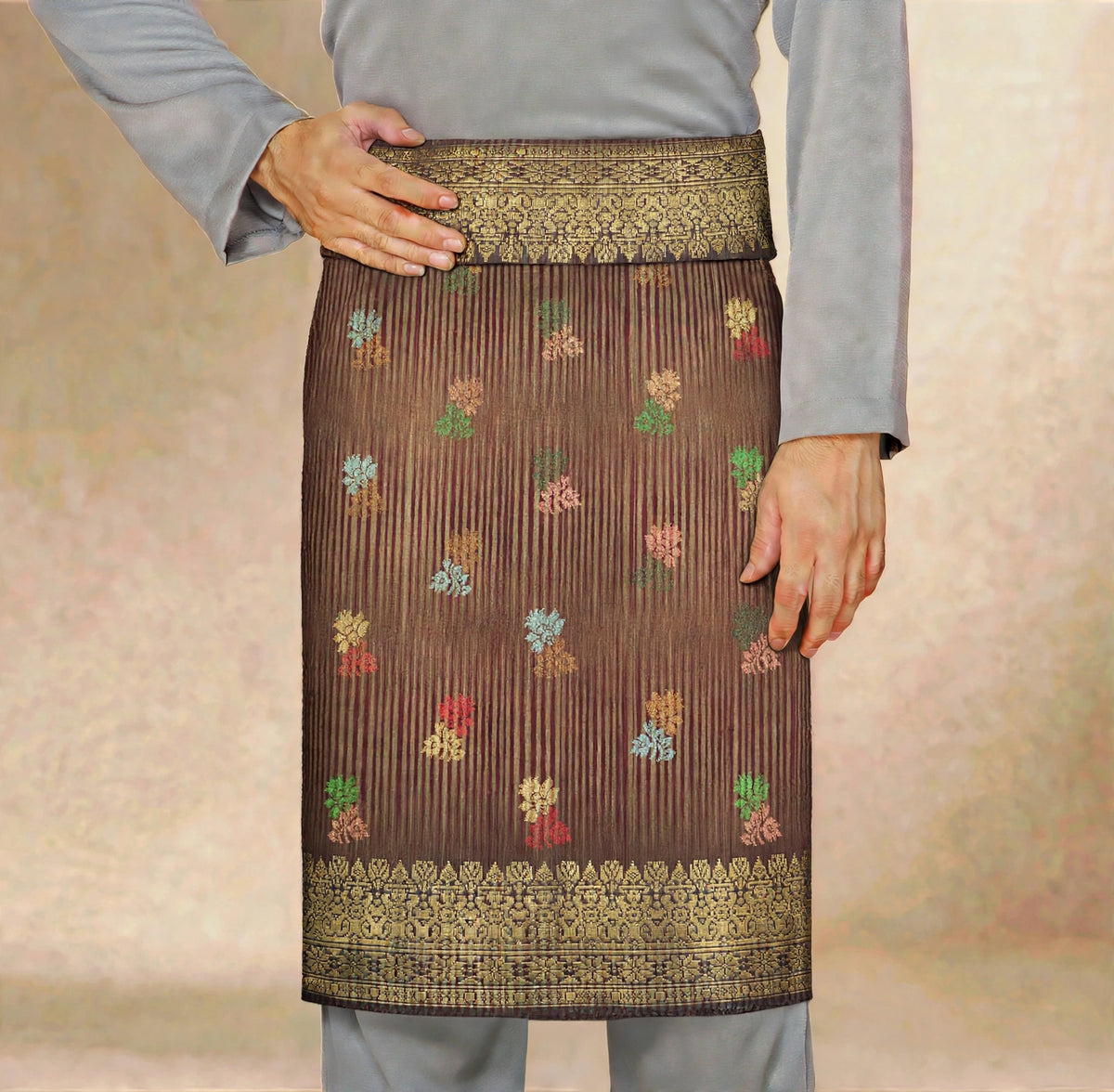 Sampin Johor Brown Gold-6033