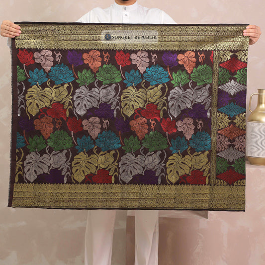 SAMPIN TENUN TANGAN HD PREMIUM - Burgundy 1034