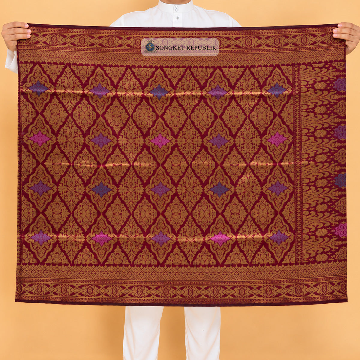 SAMPIN MENTERI Burgundy-214
