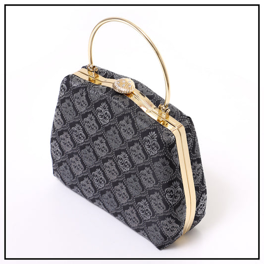 CLUTCH SONGKET HAND BAG - DARK GREY