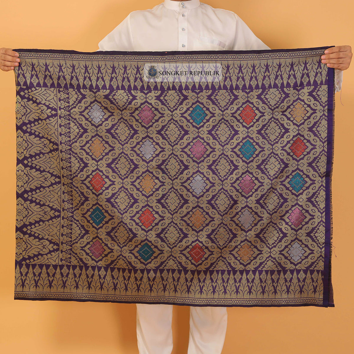 SAMPIN MENTERI-DARK PURPLE-148