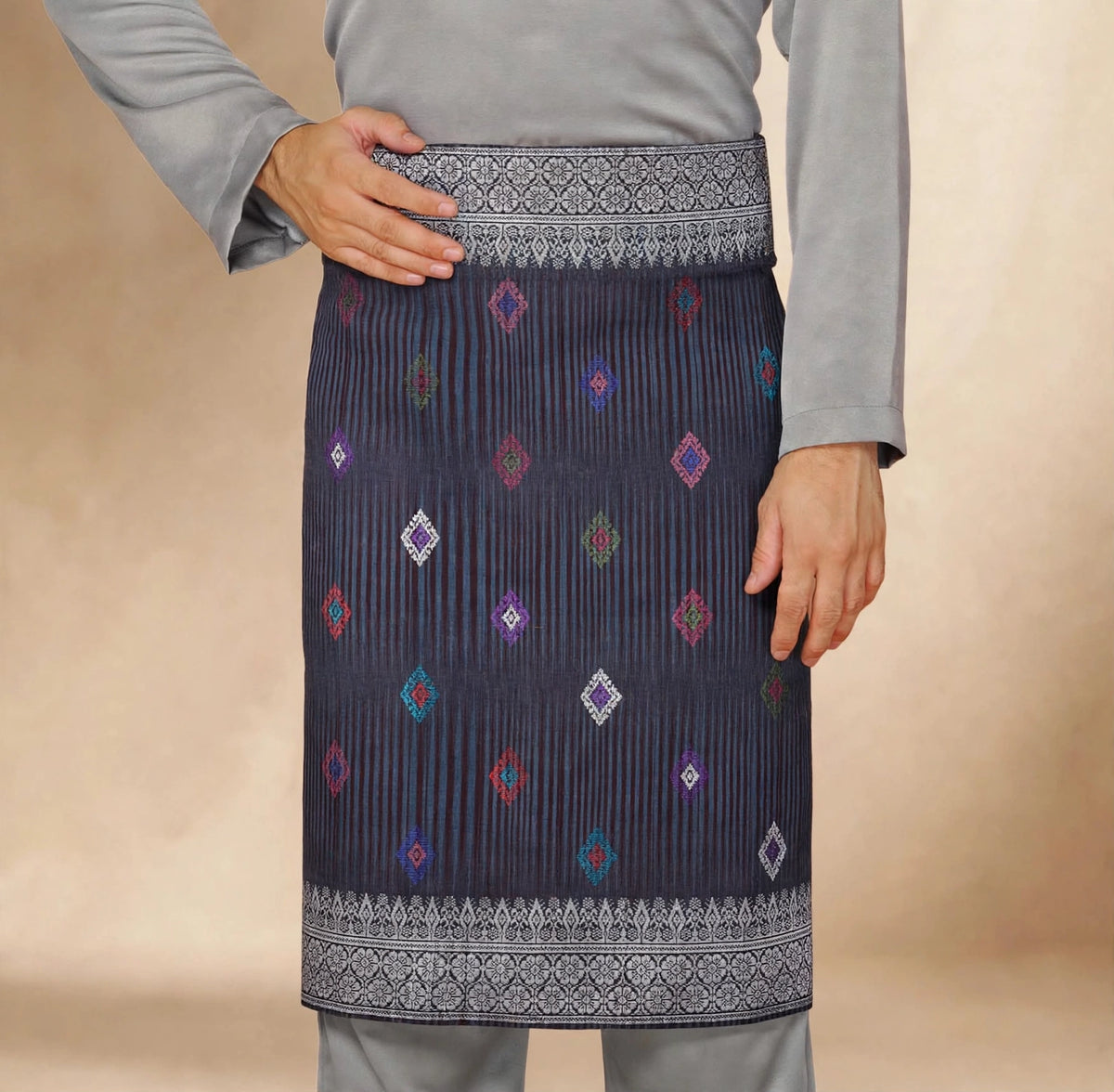 Sampin Johor Dark Grey-6055