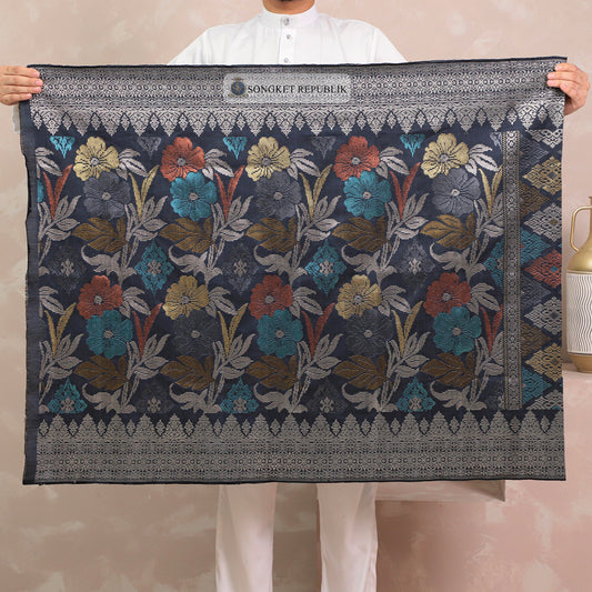 SAMPIN TENUN TANGAN HD PREMIUM - Dark Blue-4011