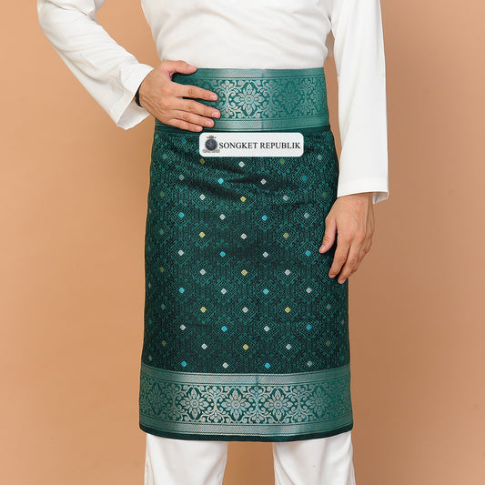 Sampin Diamond - Emerald Green Silver