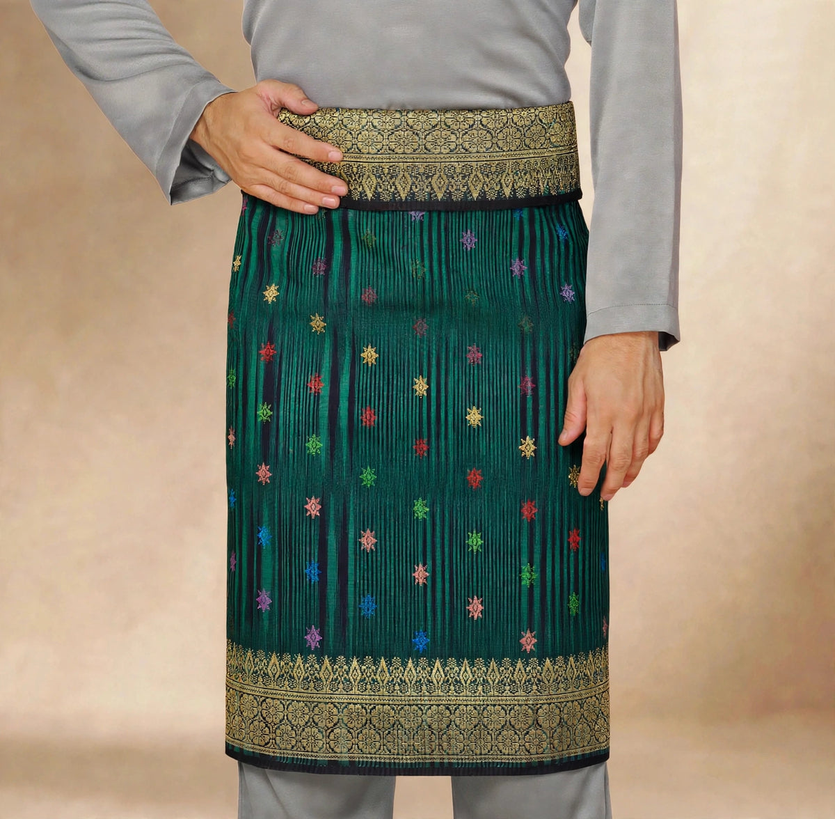 Sampin Johor Hijau Green-6036