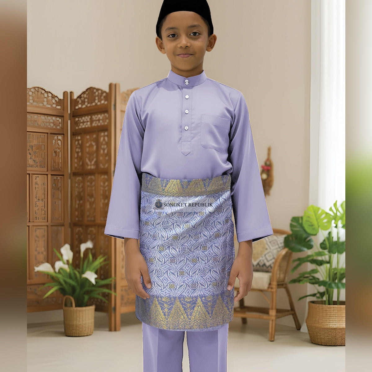 SAMPIN INSTANT KIDS LIGHT PURPLE-1012