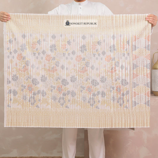 SAMPIN TENUN TANGAN HD PREMIUM - Light Peach-5005