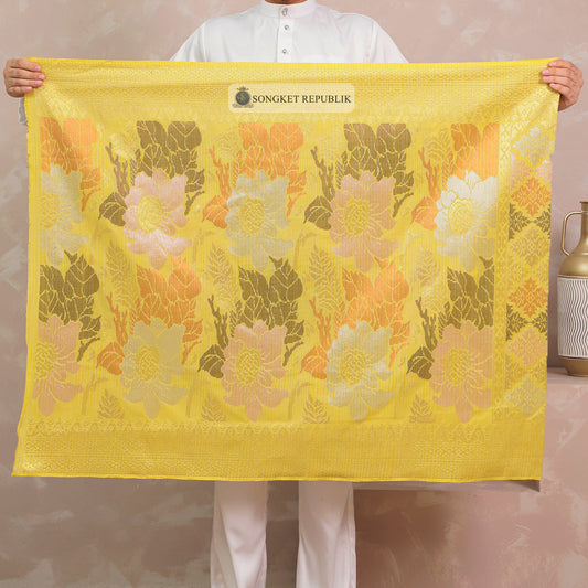 SAMPIN TENUN TANGAN HD PREMIUM - Mustard-3013