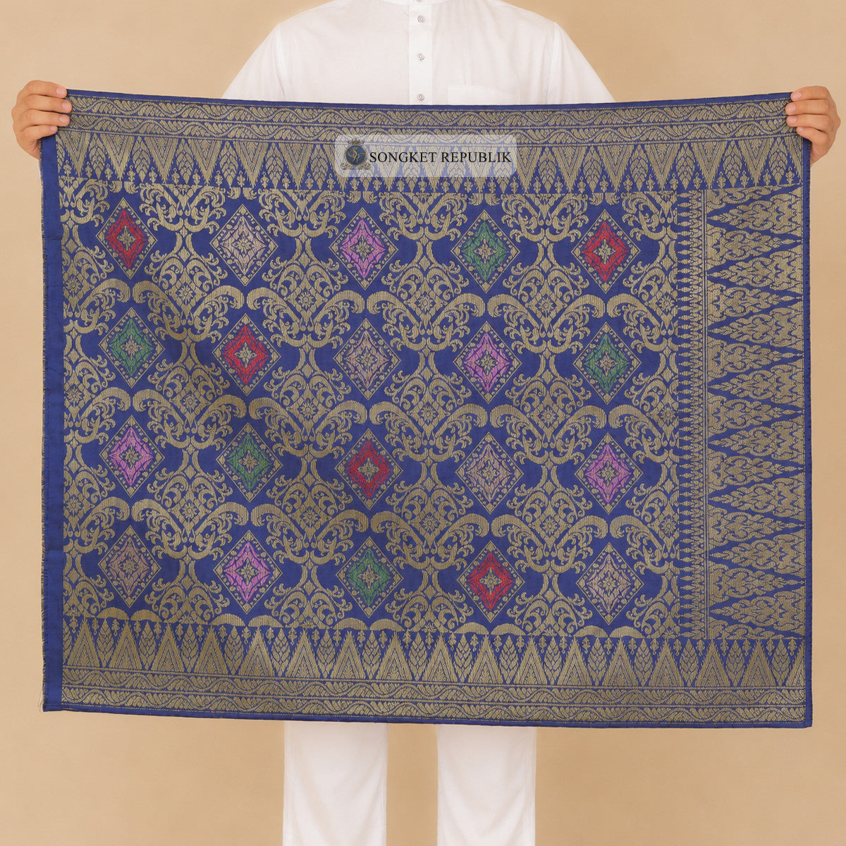SAMPIN MENTERI-NAVY BLUE