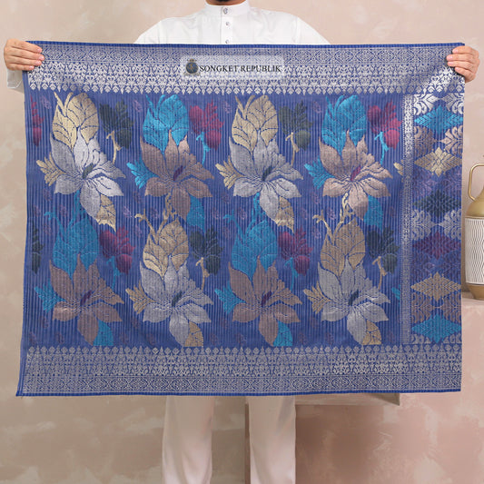 SAMPIN TENUN TANGAN HD PREMIUM - Navy Blue-4016