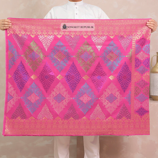 SAMPIN TENUN TANGAN HD PREMIUM - Pink-2006