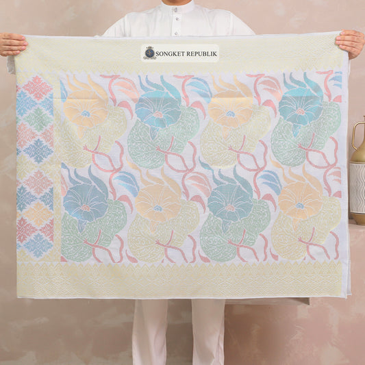 SAMPIN TENUN TANGAN HD PREMIUM - Powder Blue-5003