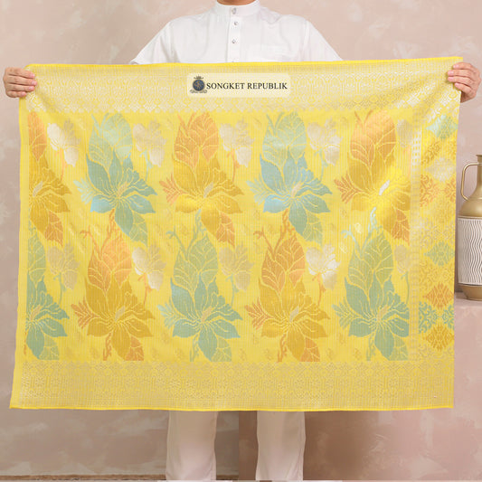 SAMPIN TENUN TANGAN HD PREMIUM - Royal Yellow-3007