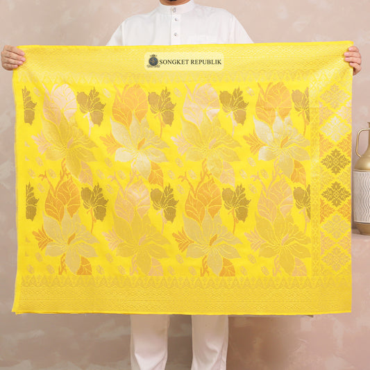 SAMPIN TENUN TANGAN HD PREMIUM - Royal Yellow-3008