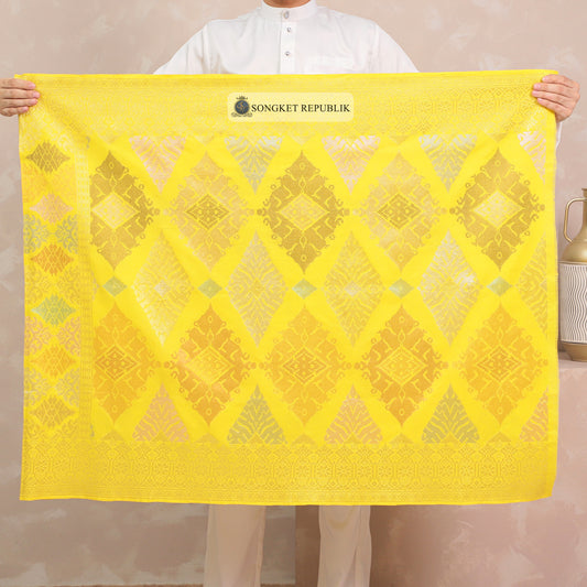 SAMPIN TENUN TANGAN HD PREMIUM - Royal Yellow-3011