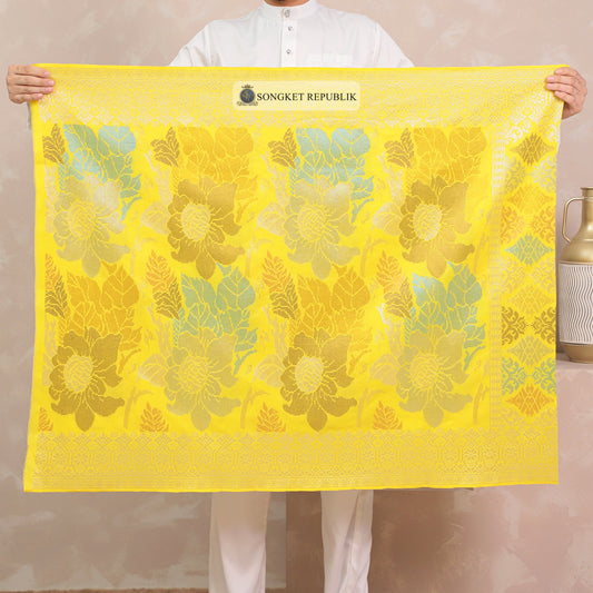 SAMPIN TENUN TANGAN HD PREMIUM - Royal Yellow-3012