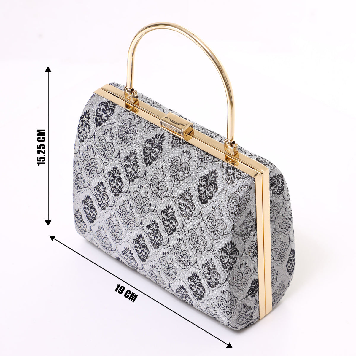 CLUTCH SONGKET HAND BAG - PEACH