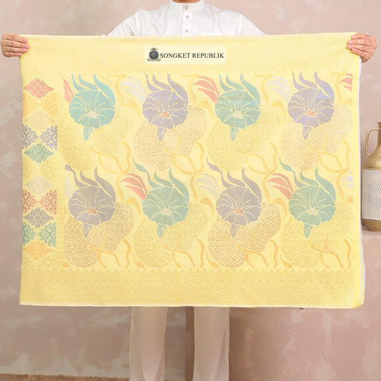 SAMPIN TENUN TANGAN HD PREMIUM - Soft Yellow-3003