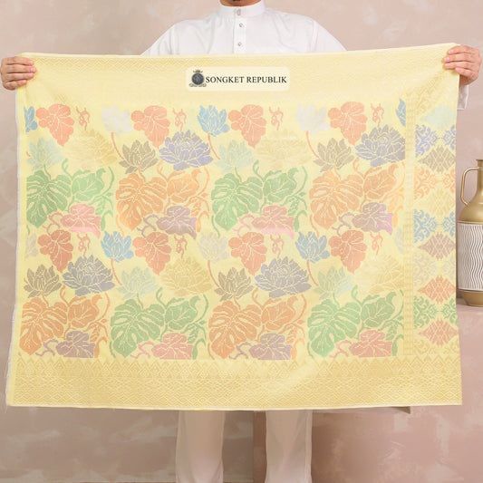 SAMPIN TENUN TANGAN HD PREMIUM - Soft Yellow-3004