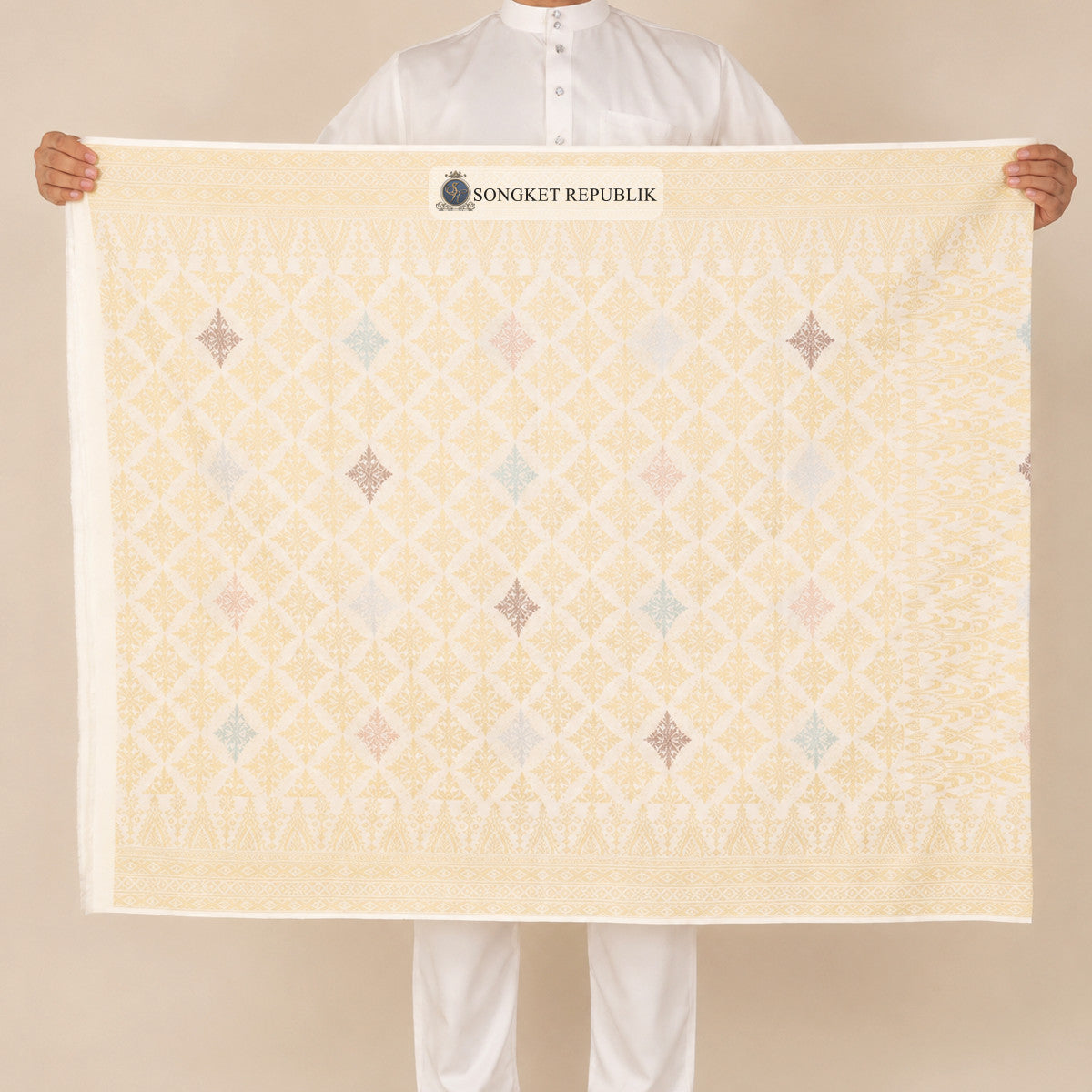 SAMPIN MENTERI-WHITE GOLD
