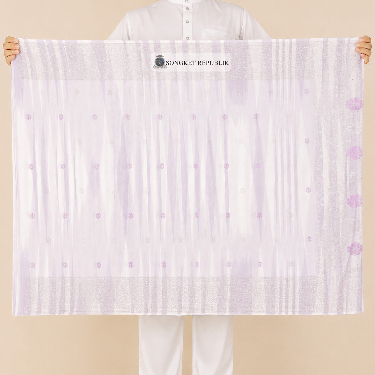 SAMPIN TAN SRI JALUR PURPLE WHITE-6021