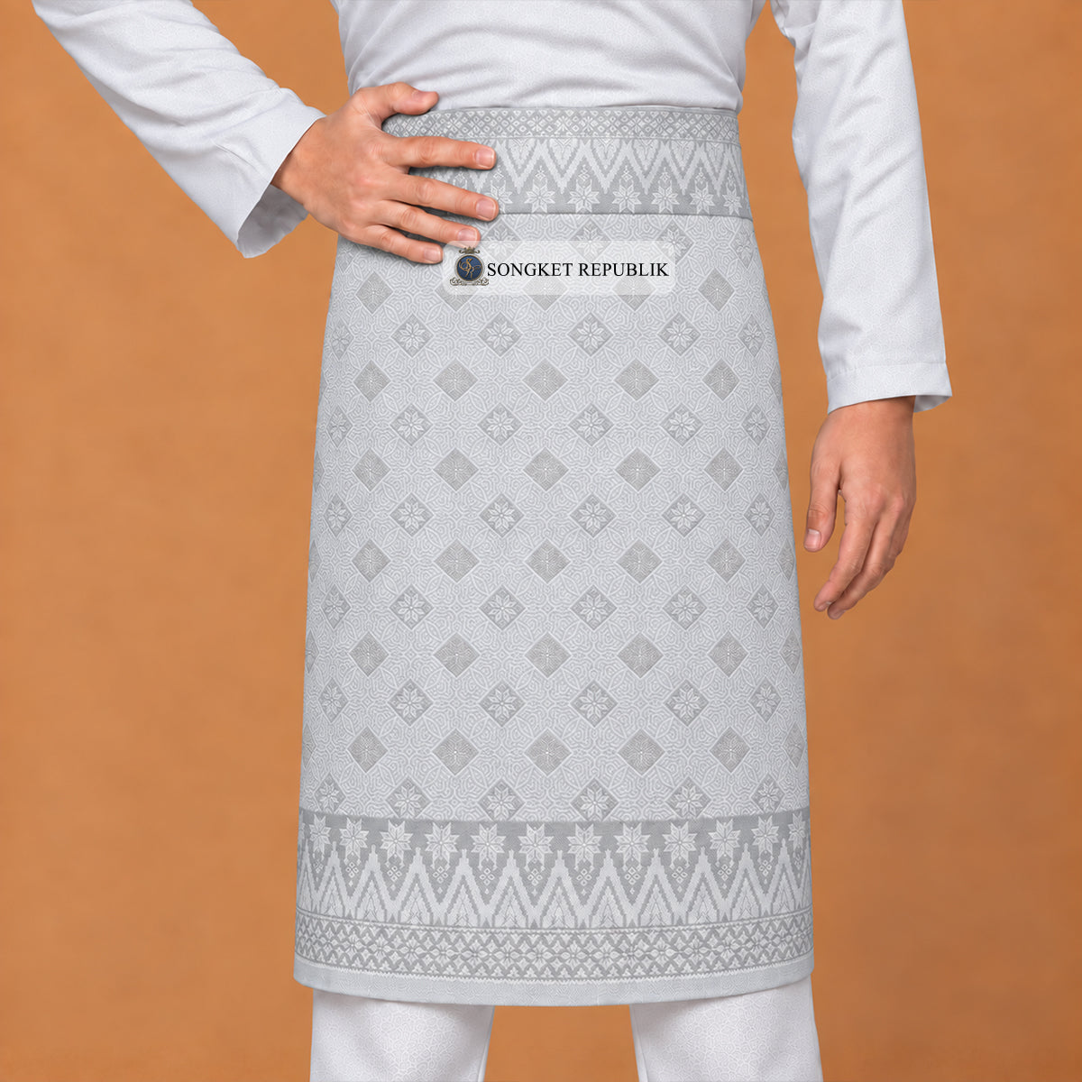 Tabur Klasik White Silver-9013