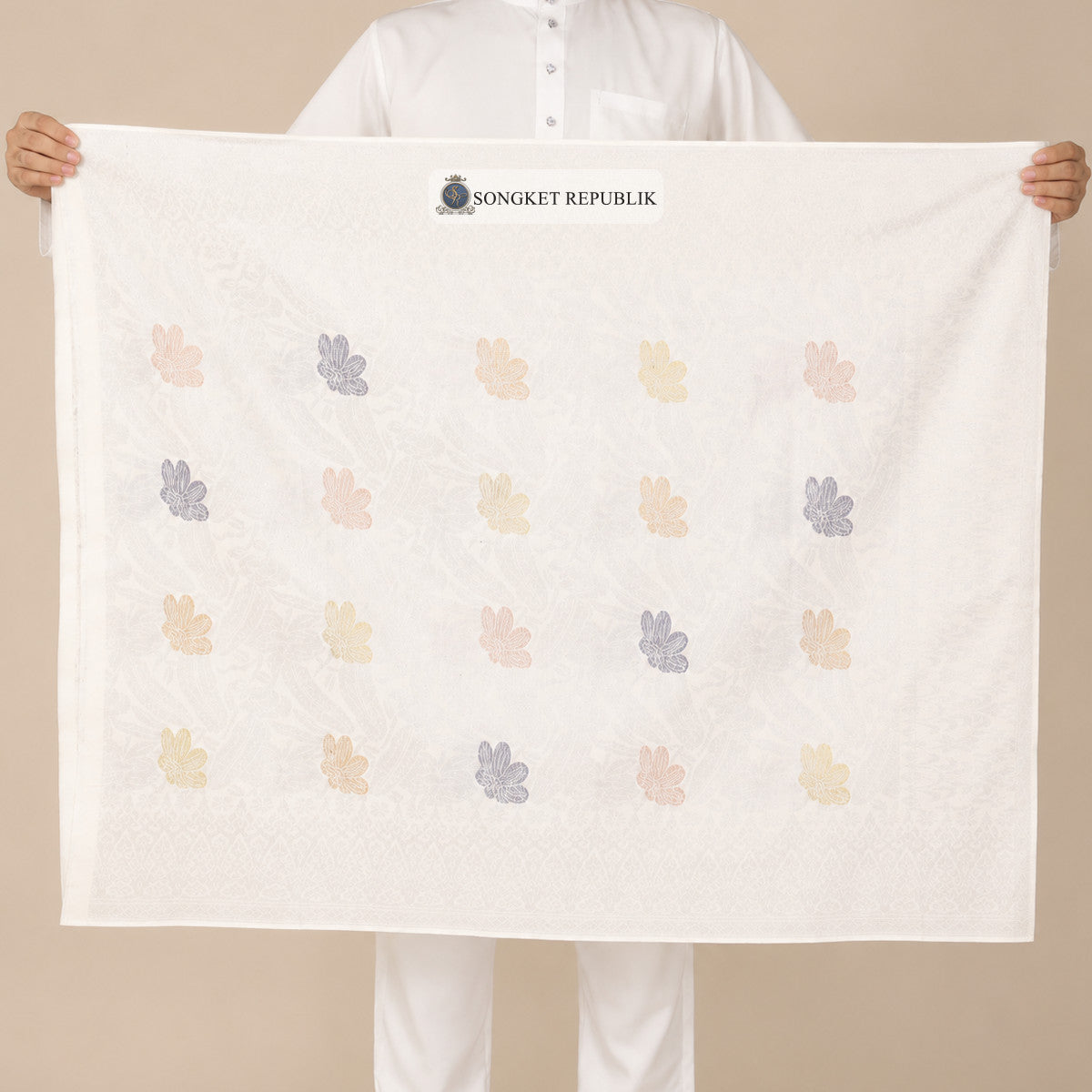 SAMPIN MENTERI-WHITE SILVER